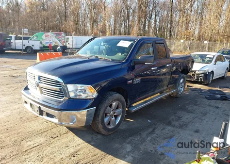 2014 Ram 1500 Big Horn from USA, damaged, VIN 1C6RR7GT7ES158554